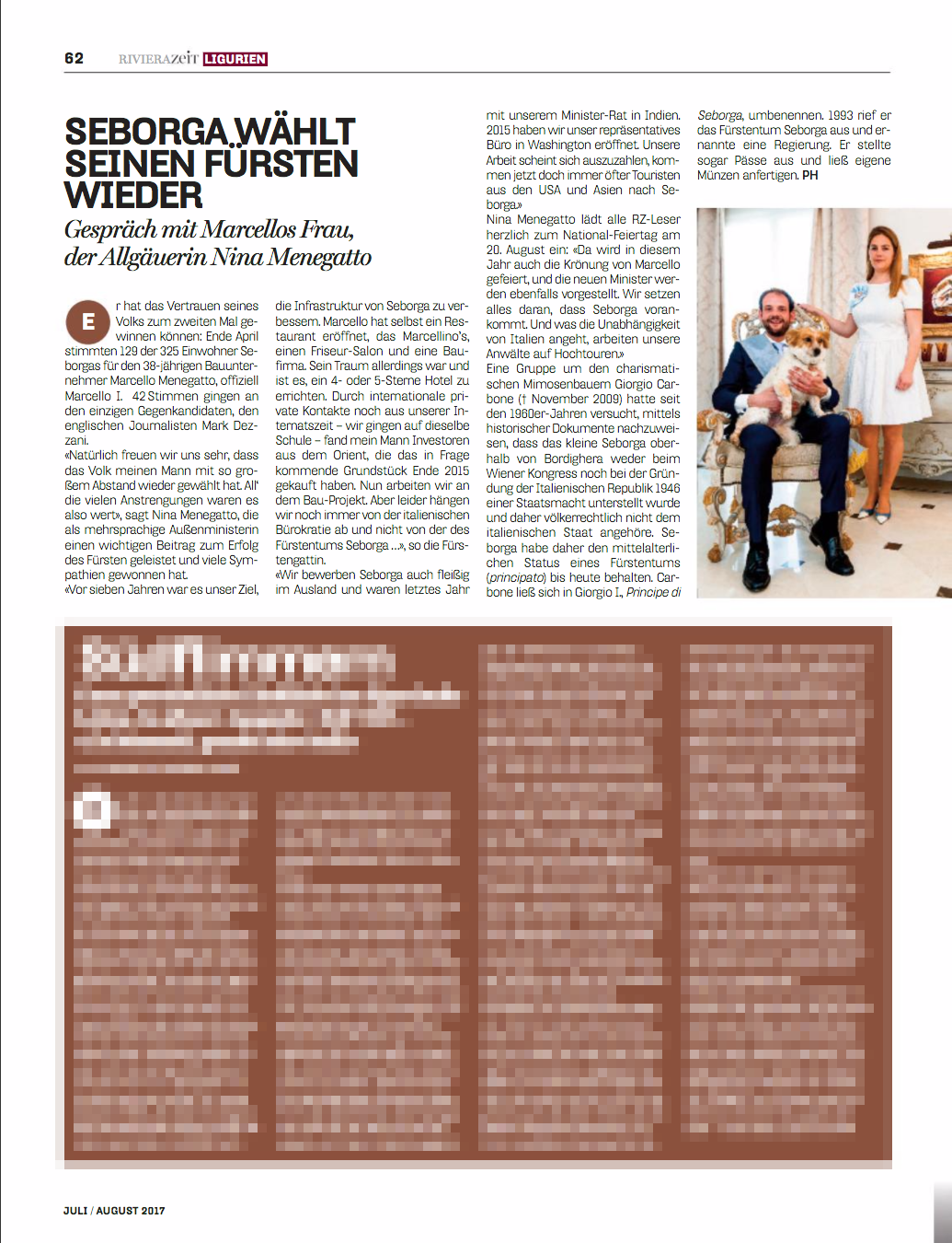 Riviera Zeitung luglio-agosto 2017